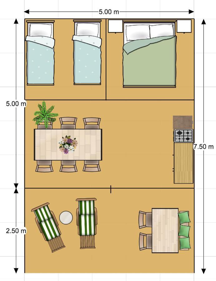 Tente Lodge La Plage Autet Zewnętrze zdjęcie