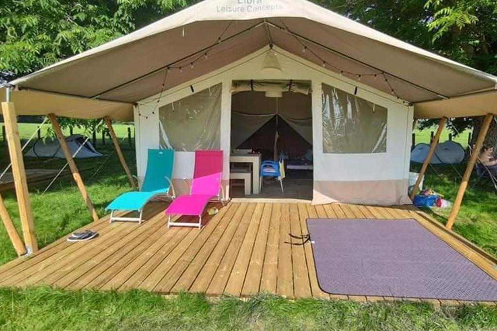 Tente Lodge La Plage Autet Zewnętrze zdjęcie